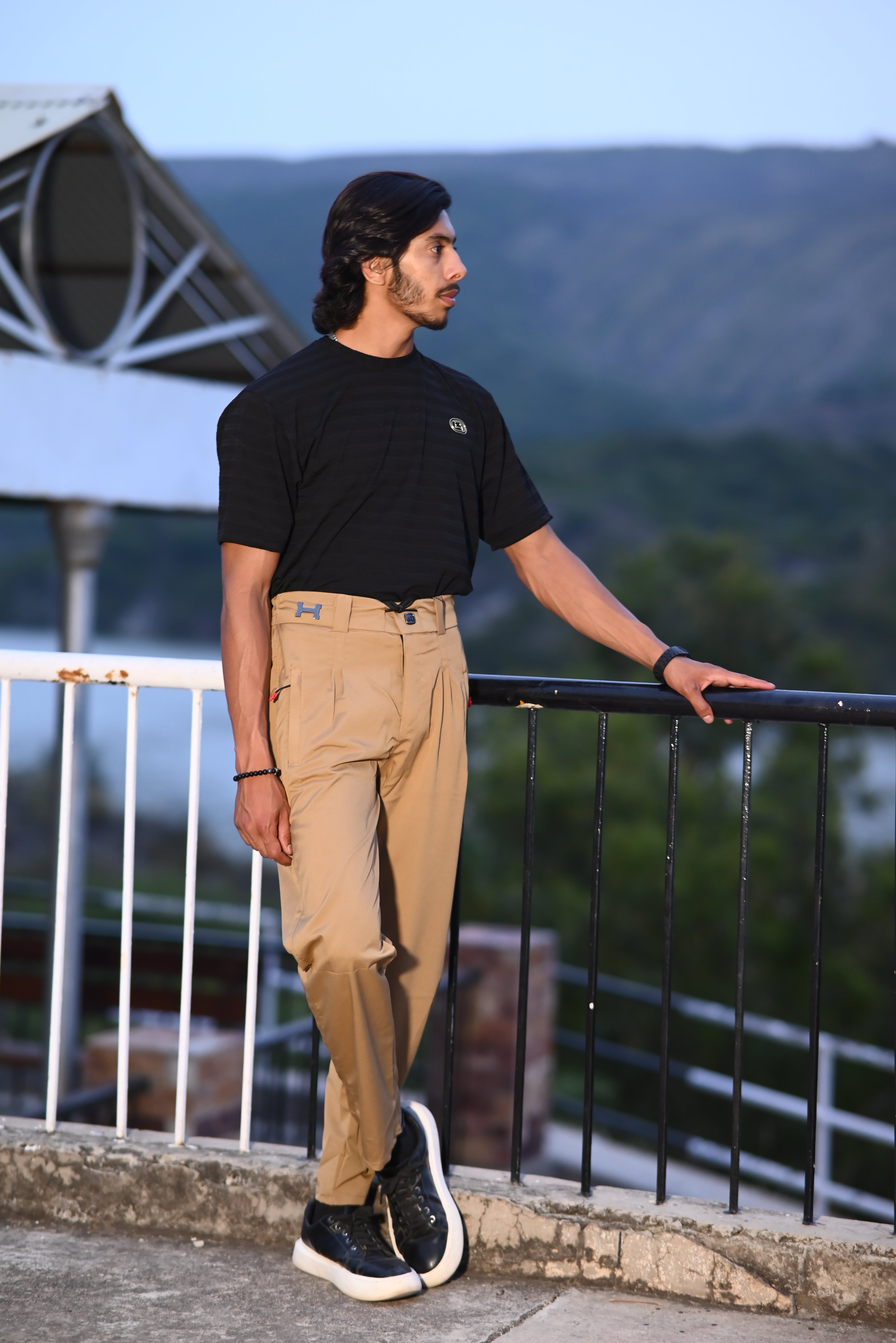 Premium Gurkha Pants + Polo Shirt Combo — Smart Casual Set