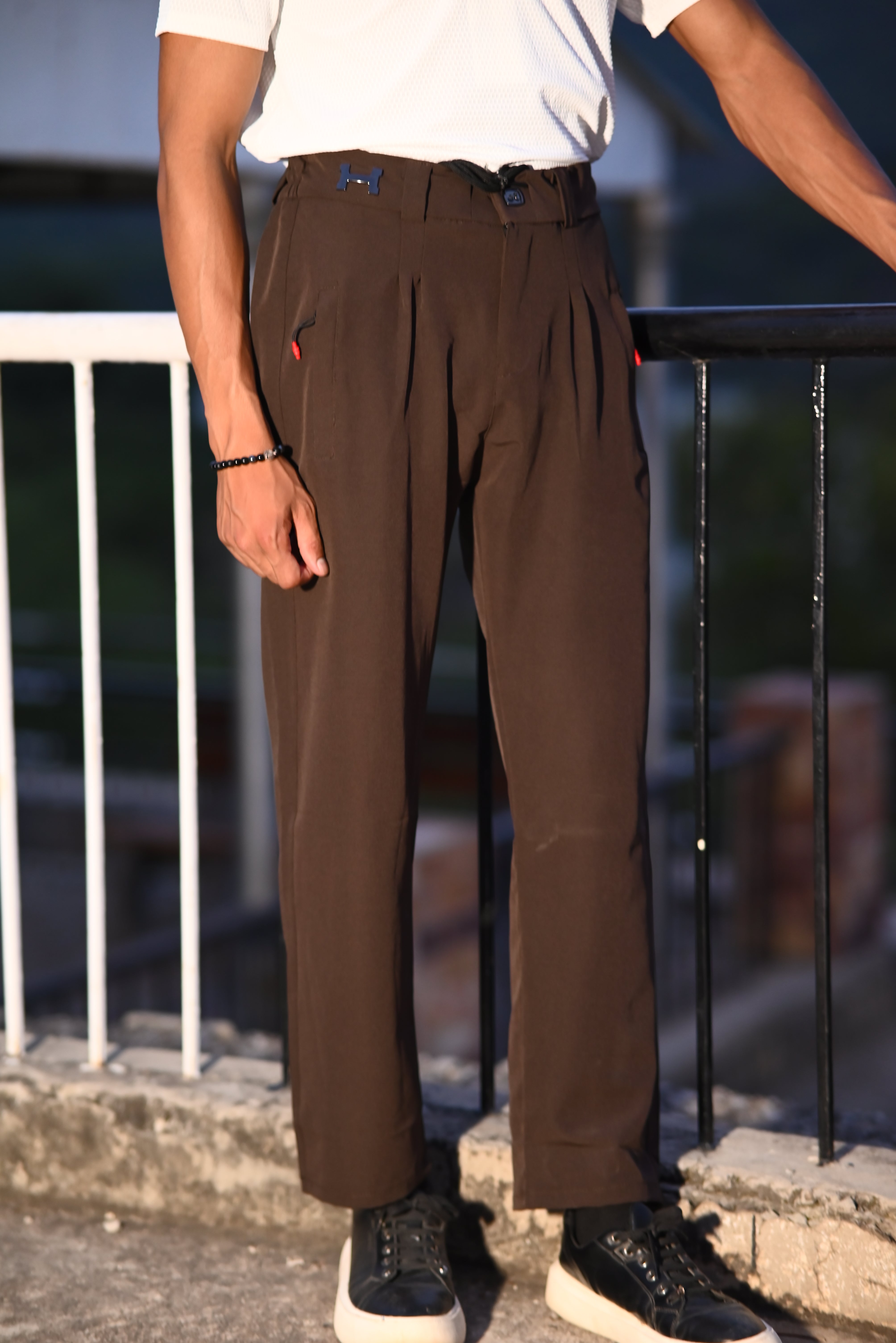 Premium Gurkha Pants + Polo Shirt Combo — Smart Casual Set