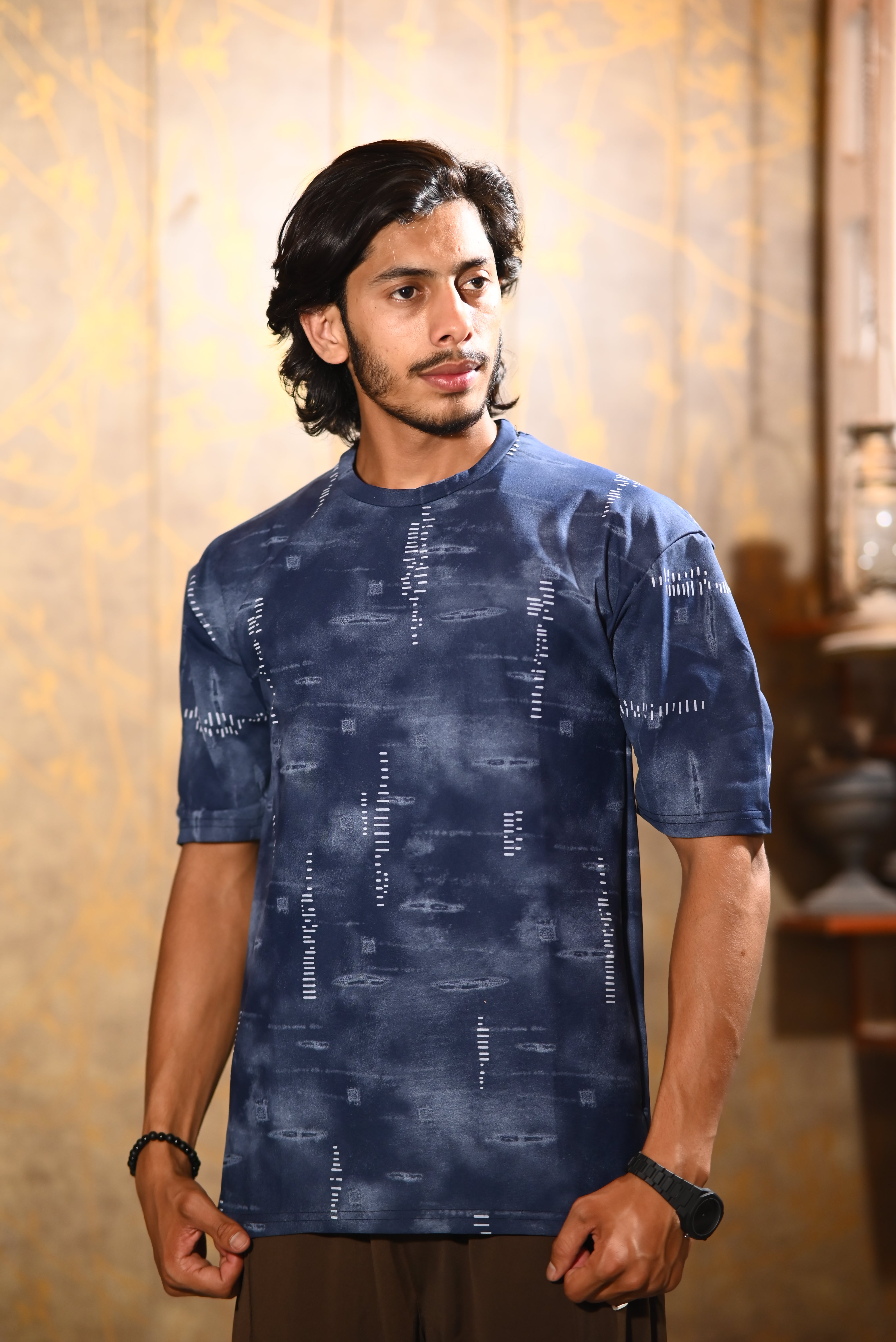 Premium Combo Set — Oversized Printed Tee + Wide Leg Pants