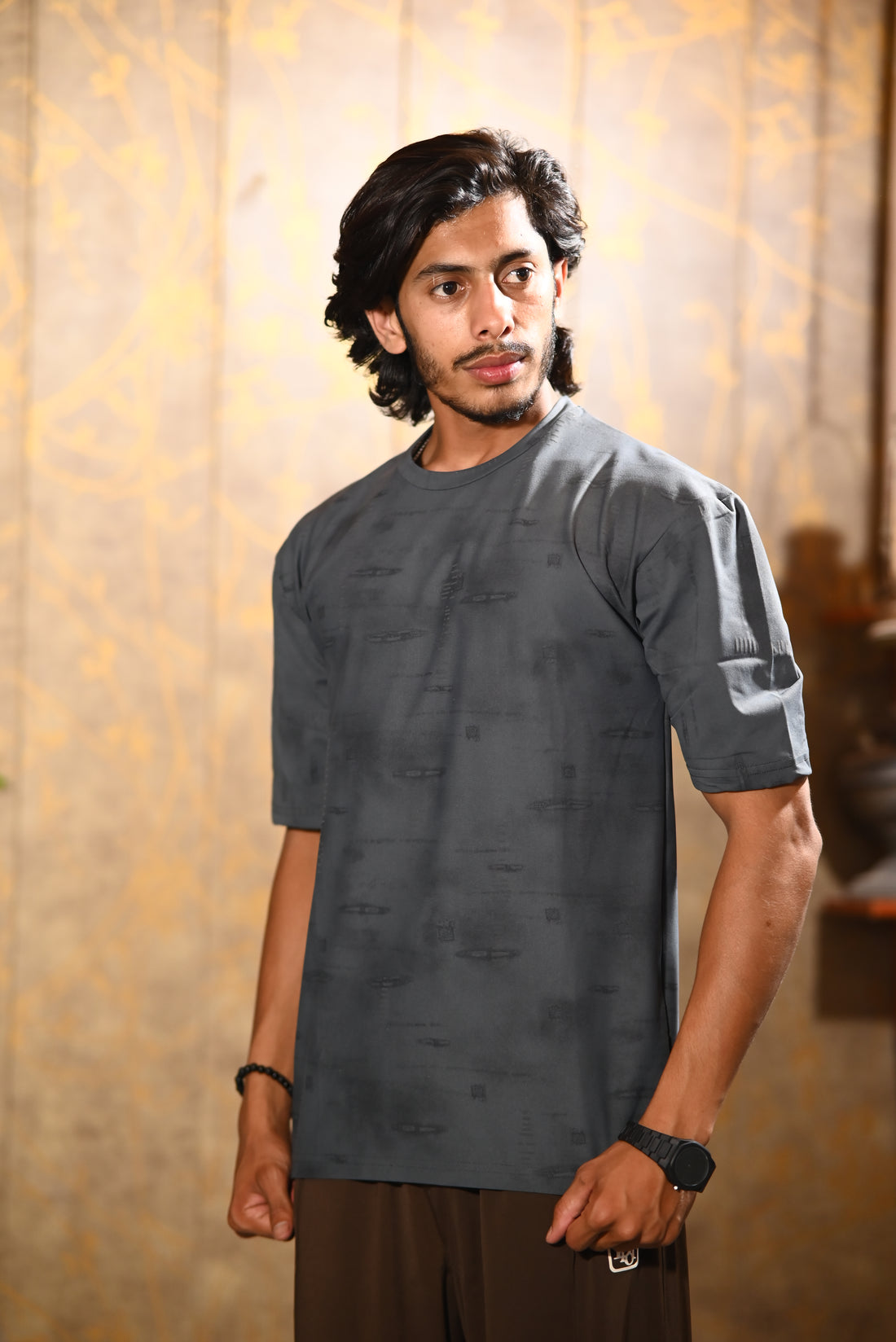 Premium Combo Set — Oversized Printed Tee + Wide Leg Pants