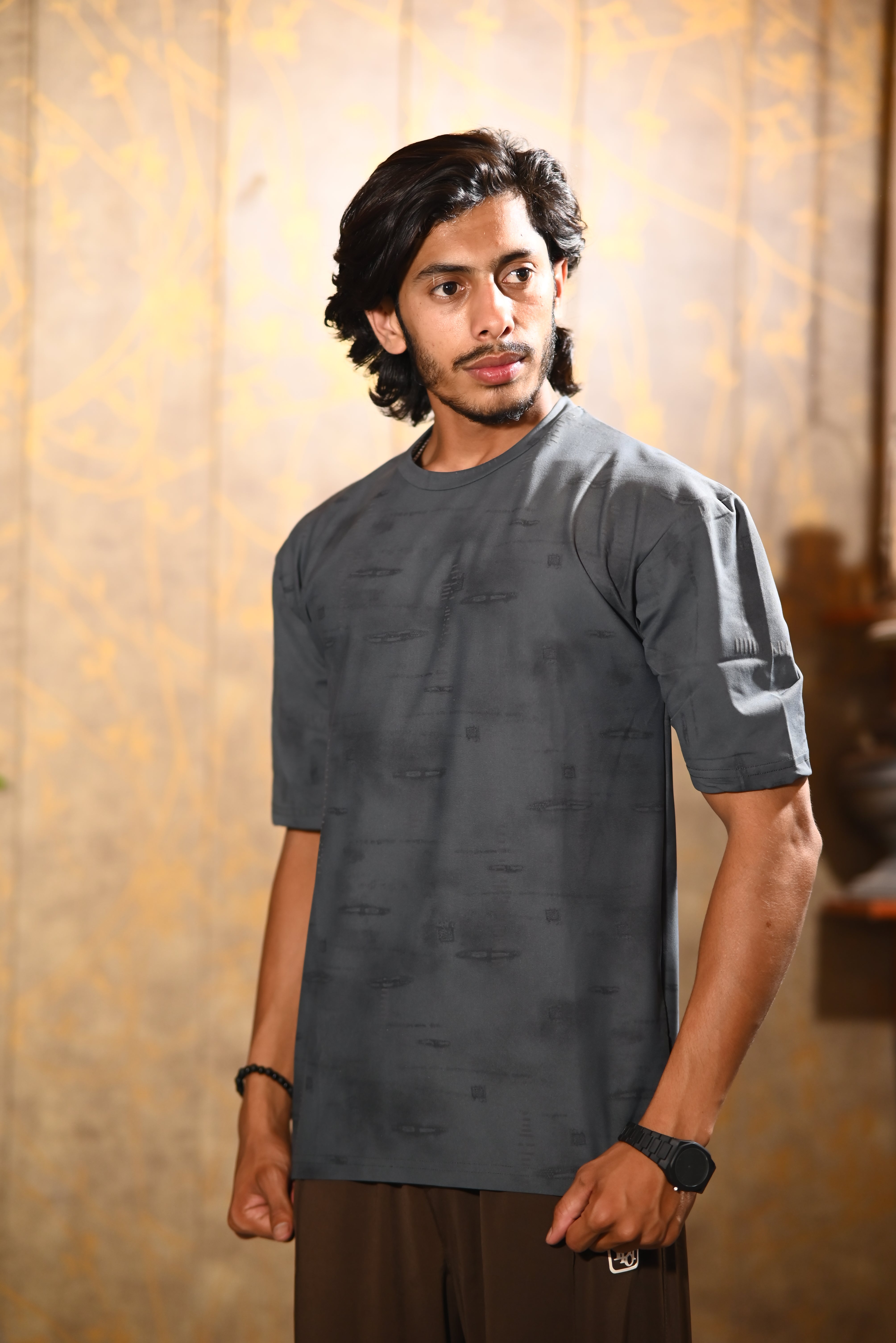 Premium Combo Set — Oversized Printed Tee + Wide Leg Pants