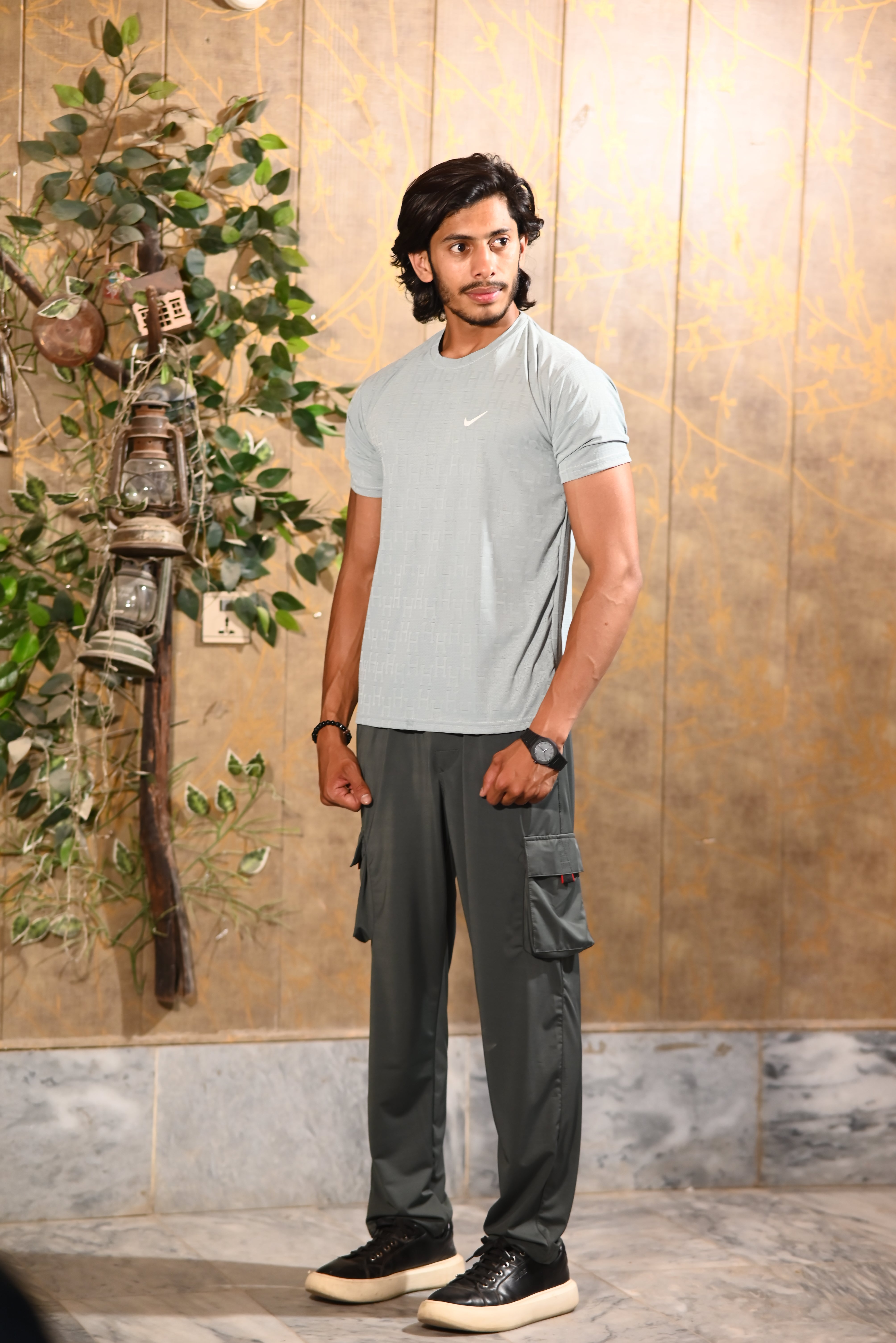 Premium Cargo Combo Set — Tee + Cargo Pants