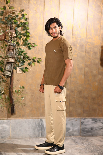 Premium Cargo Combo Set — Tee + Cargo Pants