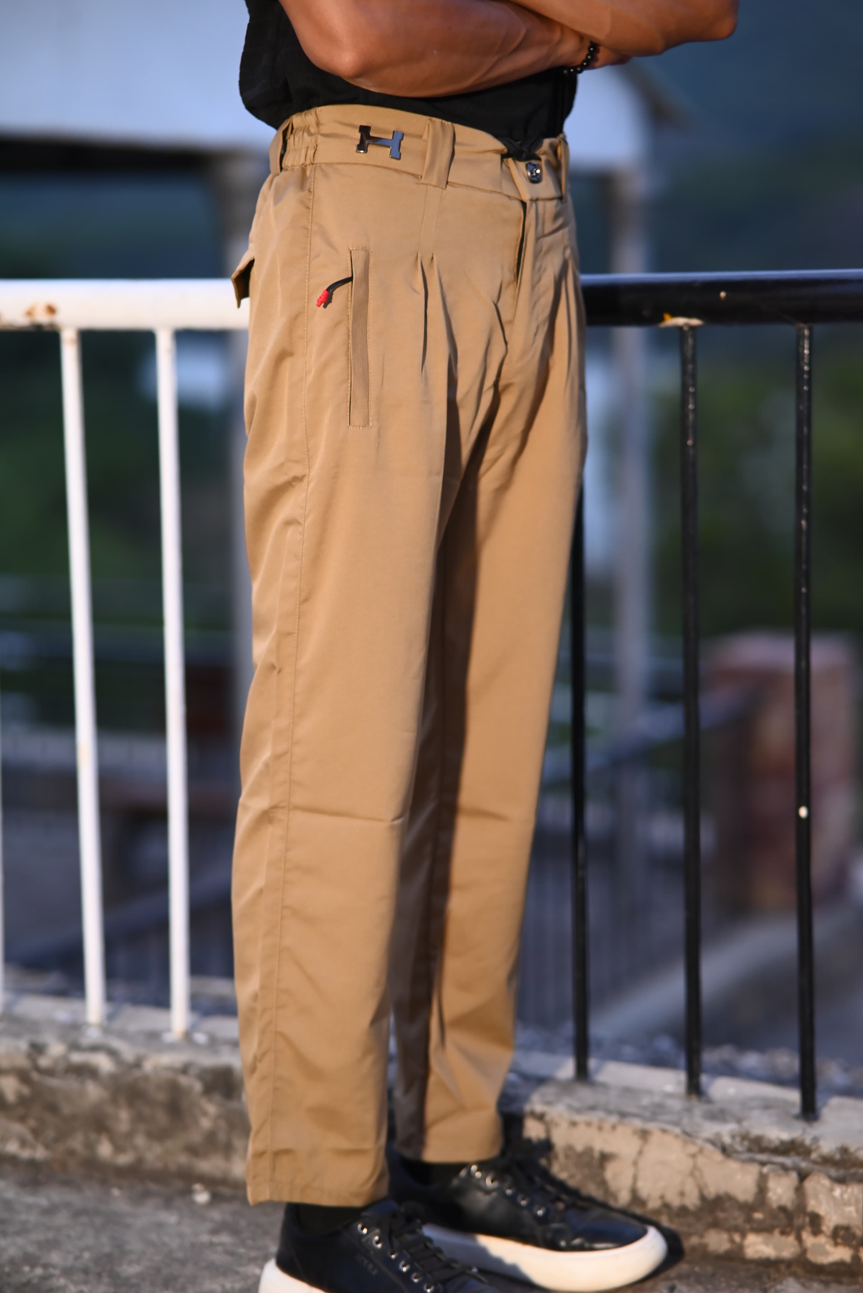 Premium Gurkha Pants + Polo Shirt Combo — Smart Casual Set