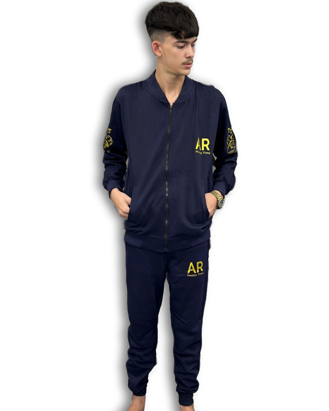 2 Pieces Zipper Track Suits